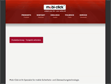 Tablet Screenshot of mobi-click.com